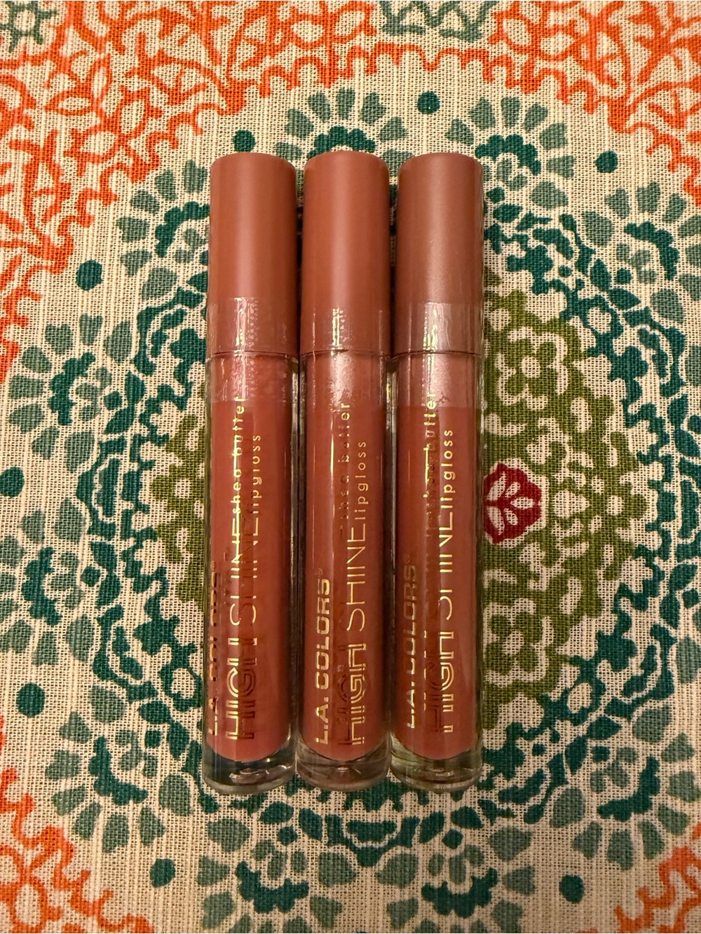 NWT L. A. Colors High Shine Lip Gloss Trio β 2 Dollface/1 Fresh